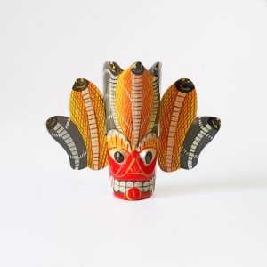 Naga Raksha (Cobra Mask) Wooden Mask