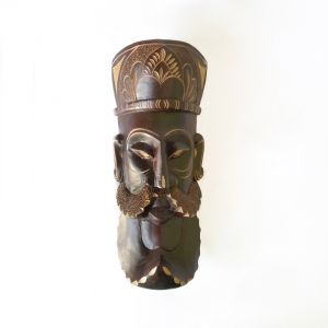 Brahman Face Wooden Mask