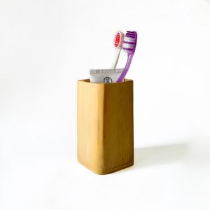 Bamboo Wooden Tooth Brush Holder