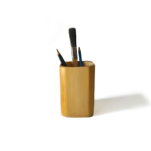 Bamboo Wooden Pen Holder