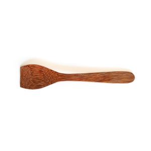 Coconut Wooden Flat Edge Spatula