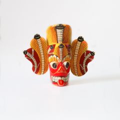 Naga Raksha Wooden Mask (Cobra Mask)