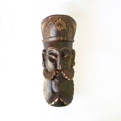 Brahman Face Wooden Mask