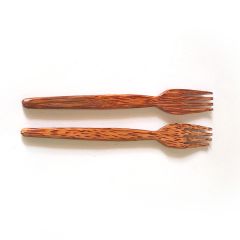 Pack of 6 Coconut Wooden Forks