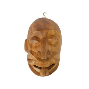 Craft Your Vision: Sri Lankan Wooden Mask M01