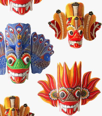 The Enchanting Allure of Sri Lankan Traditional Wooden Masks